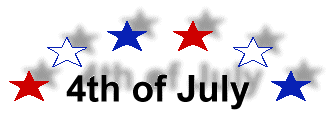 4th of July Clip Art Links - July Holiday
