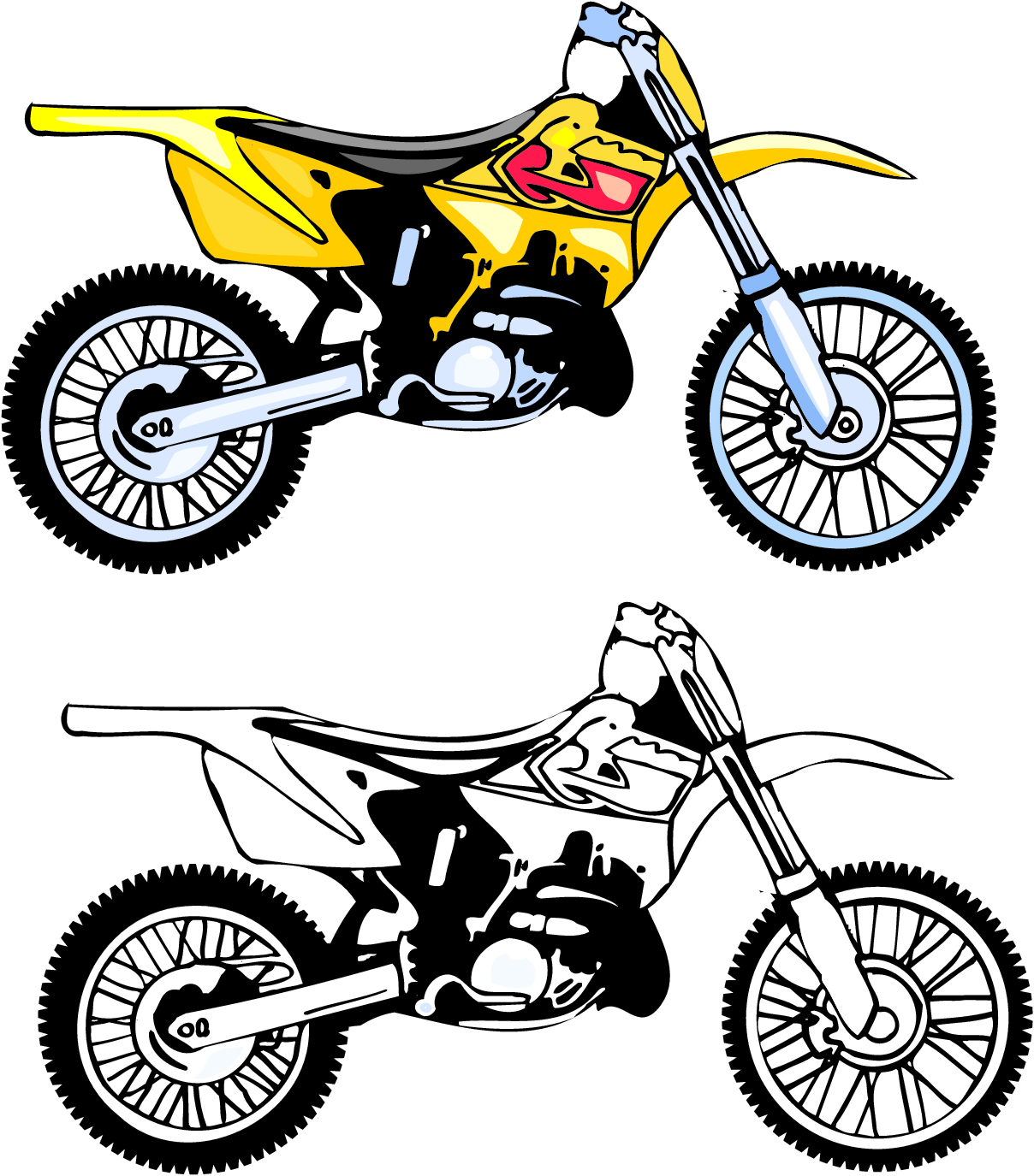 Motorcycle Clip Art Free - ClipArt Best