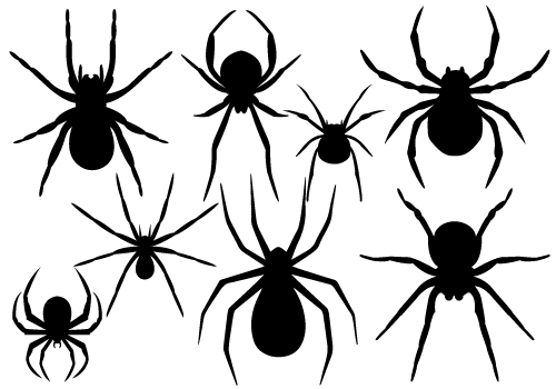 halloween-spider Vector GraphicsSilhouette Clip Art