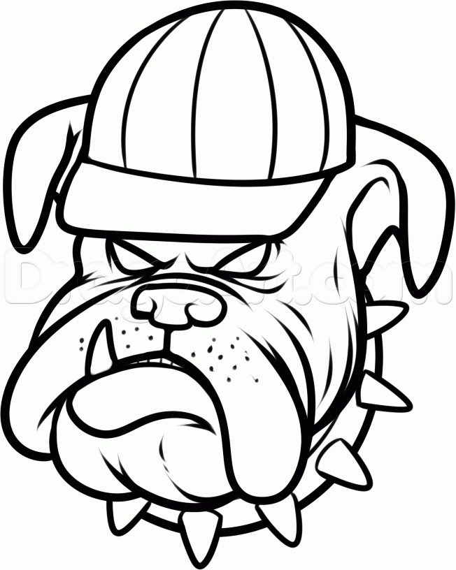 Draw the Georgia Bulldogs, Step by Step, Drawing Sheets, Added by ...