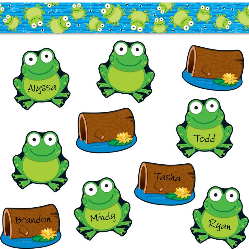 Frogs Border And Accent Set