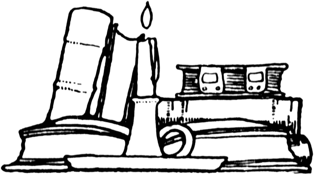 Books and Candle | ClipArt ETC
