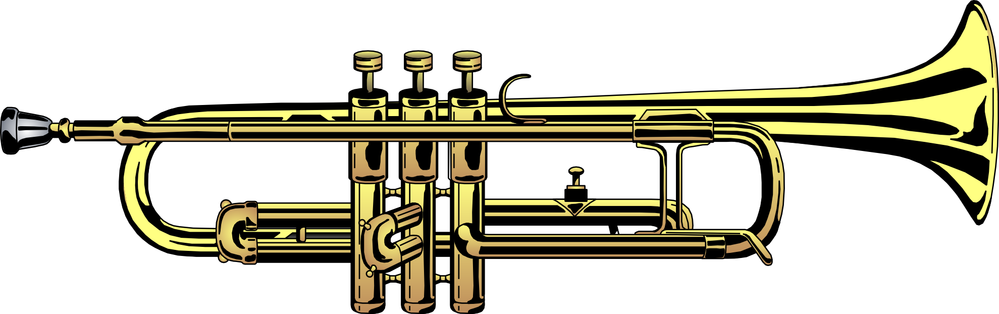 Clip Art Trumpet | Clip Art Pin