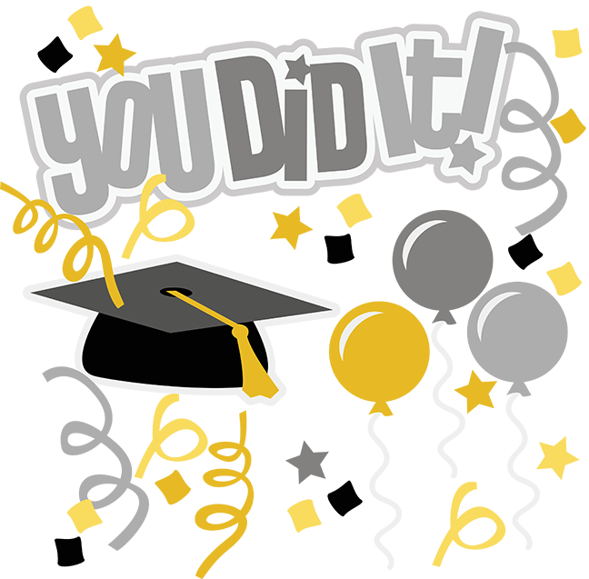 You Did It! SVG graduation svg file graduation clipart cute clip ...