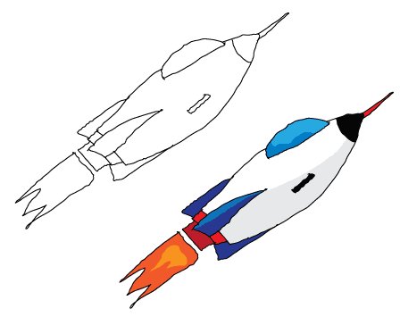 Picture Of Rocket Ship - ClipArt Best