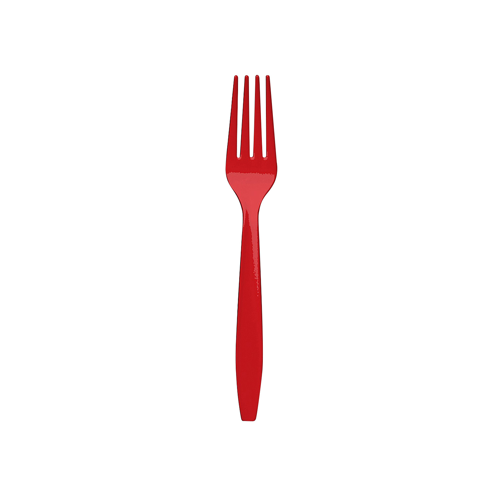 The Official PBS KIDS Shop | Classic Red Plastic Forks - 24 Count