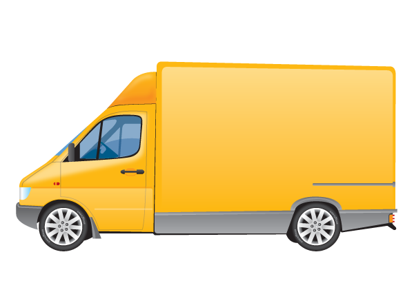 delivery van clipart free - photo #9