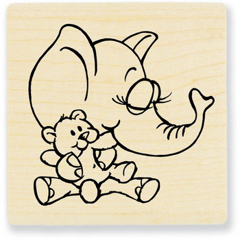 Elephants - Rubber Stamps - 123Stitch.com