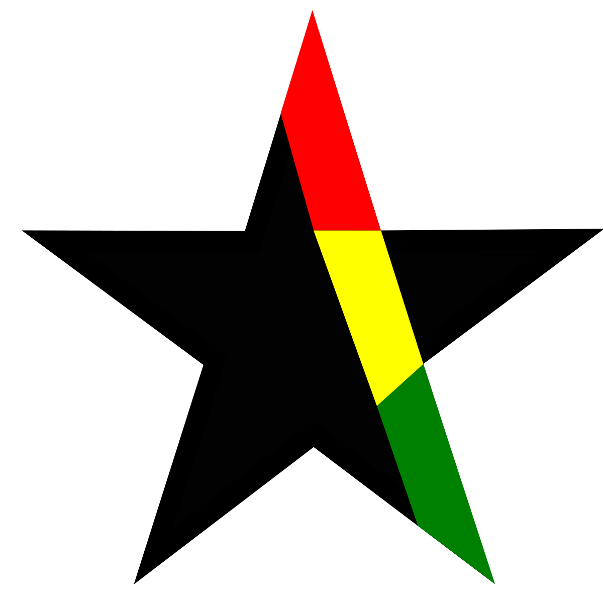 Black Star Ghana Clipart By | Clipart Panda - Free Clipart Images