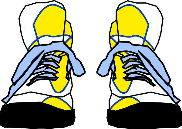 Pix For > Cartoon Tennis Shoes Clip Art