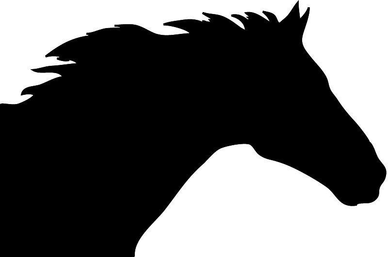 horse head silhouette http www | Clipart Panda - Free Clipart Images