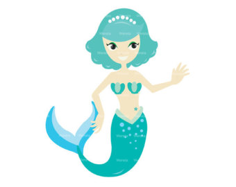 Popular items for mermaid graphics on Etsy