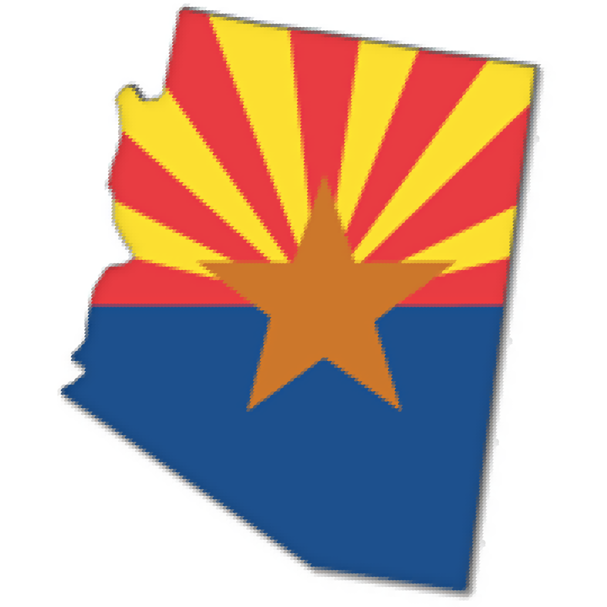 Arizona Flag Vector - ClipArt Best