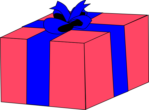 Gift Box clip art - vector clip art online, royalty free & public ...