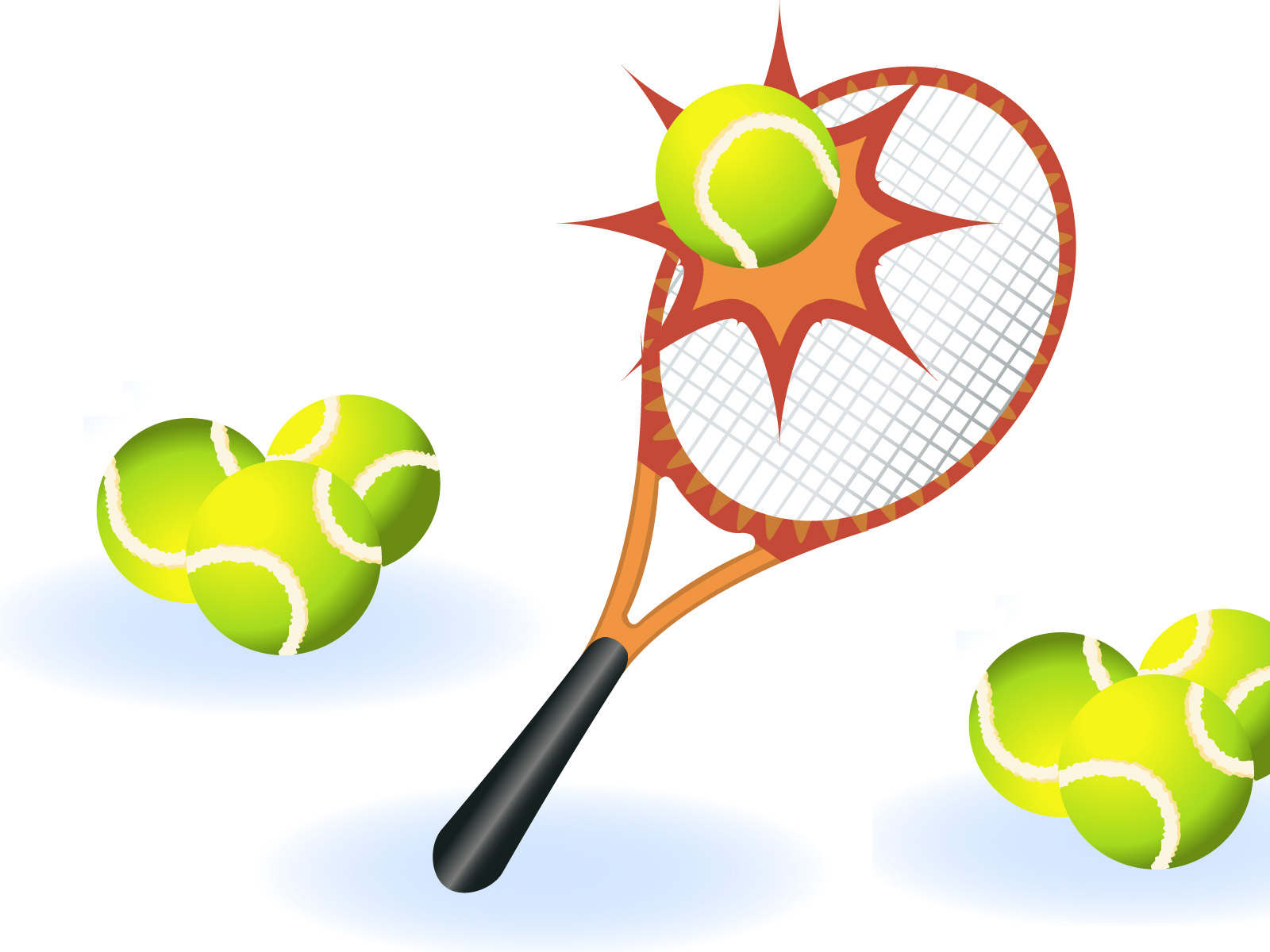 The tennis sports 1024x768 pixel PPT Backgrounds for Powerpoint ...