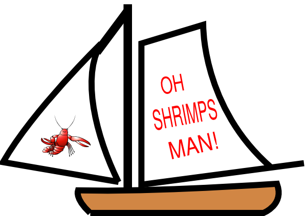 Shrimp Boat clip art - vector clip art online, royalty free ...