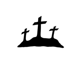 Popular items for three crosses on Etsy