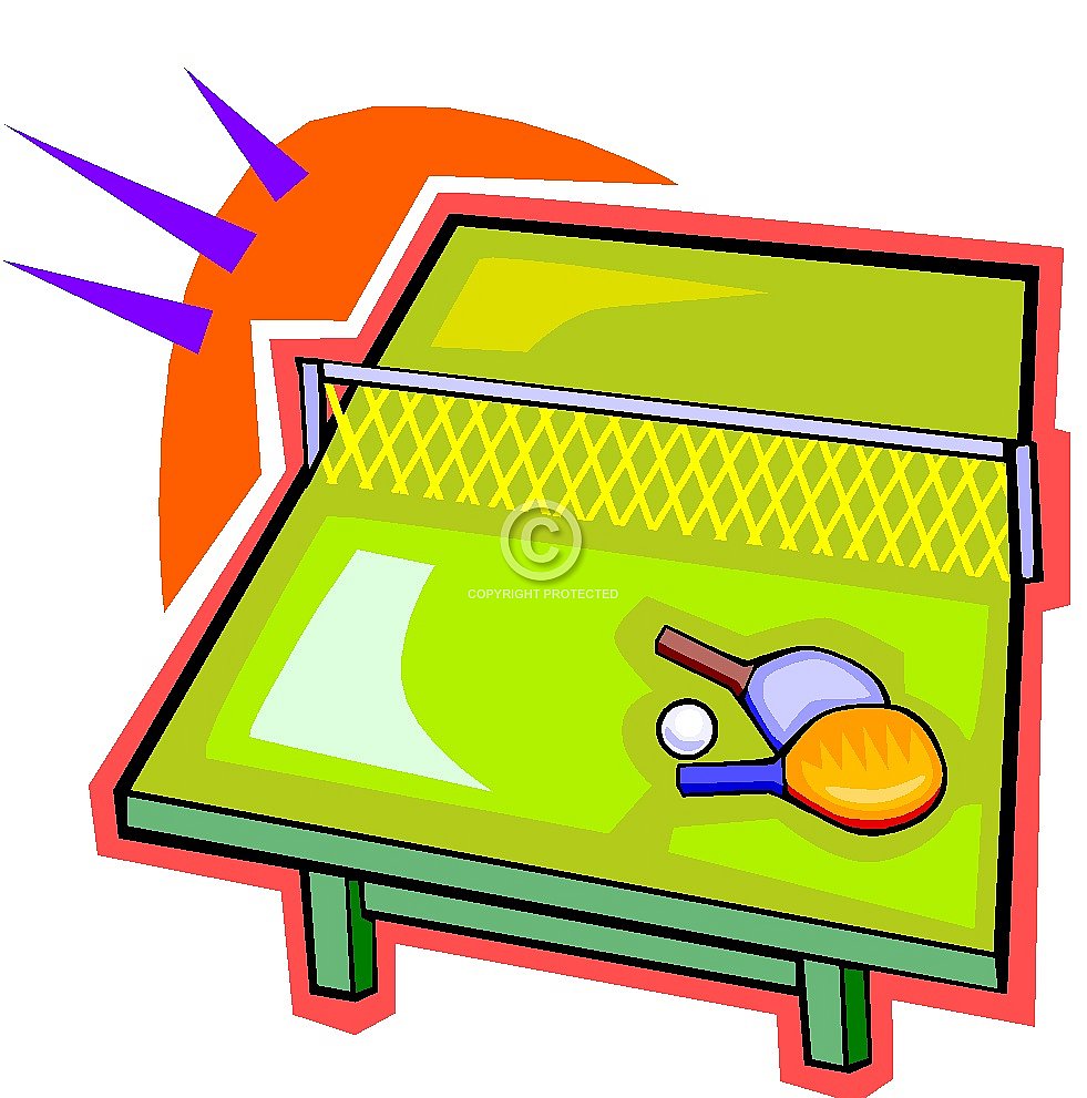 Free Table Tennis Ping Pong Clip Art – Diehard Images, LLC ...