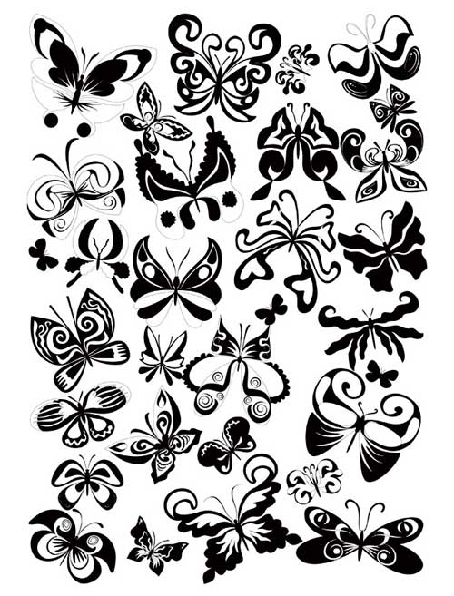 56 Butterflies Clip Art and Vector Templates | Best Design Options