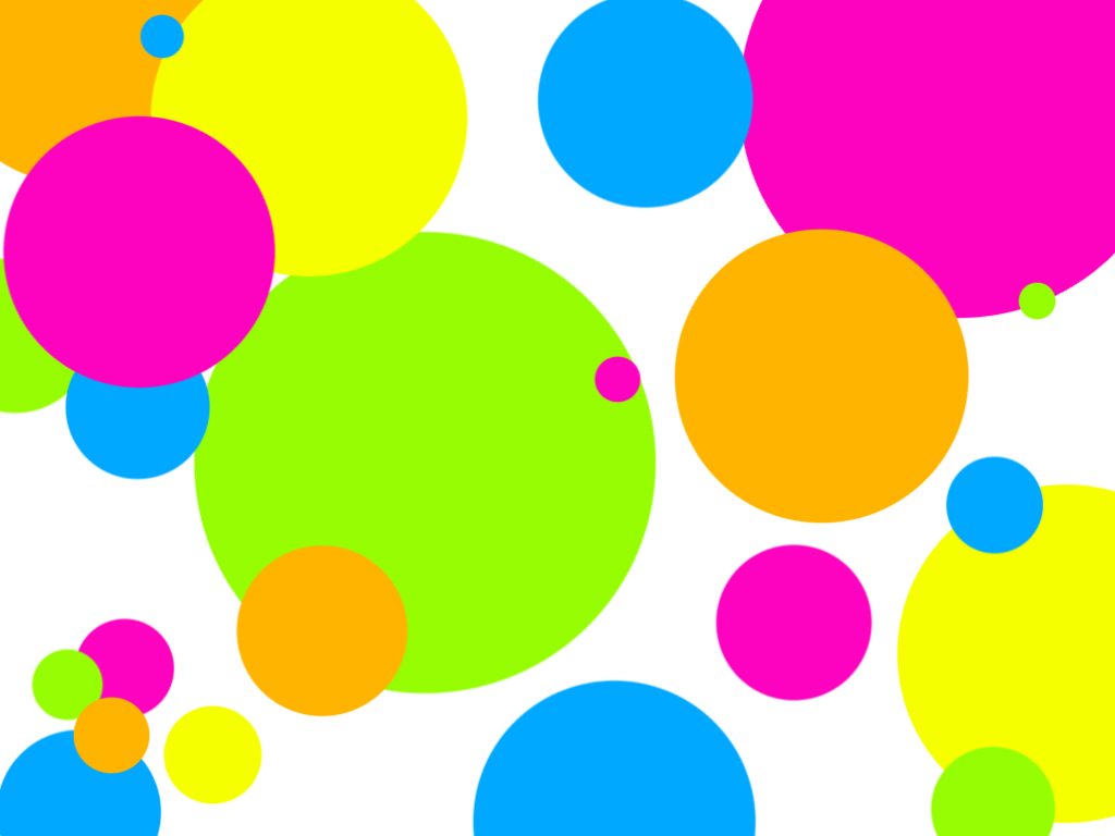 Pix For > Multi Color Polka Dots
