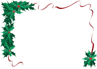 christmas border clip art | Indesign Art and Craft