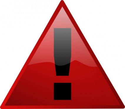 Red triangle warning sign Free vector for free download (about 5 ...
