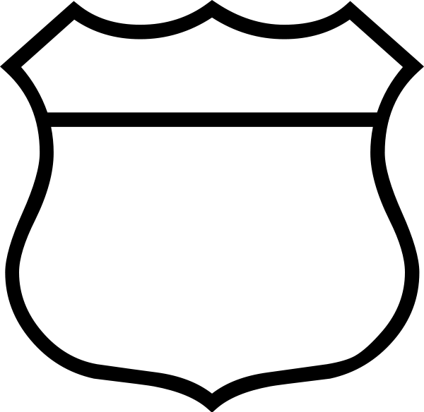 Police Badge Clipart Black And White | Clipart Panda - Free ...