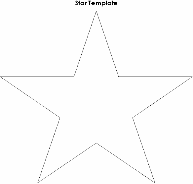 Stars Template Cliparts co