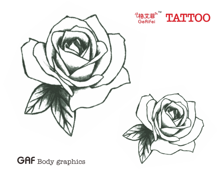 Popular Black and White Temporary Tattoos-Buy Cheap Black and ...