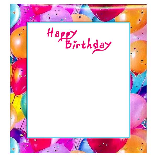 free birthday borders for word