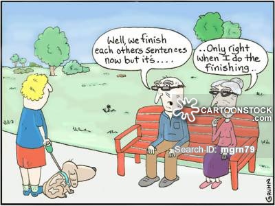 Elderly Couple Cartoons and Comics - funny pictures from CartoonStock