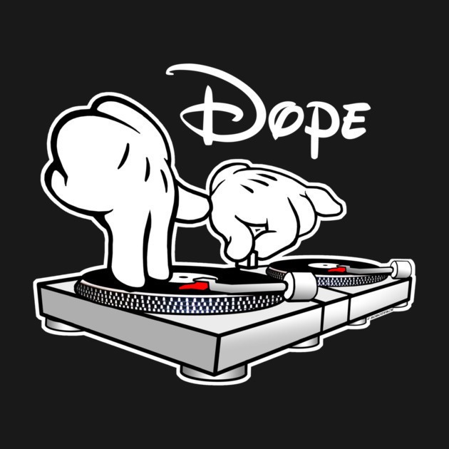 T-Shirts, Dope - Cartoon DJ Hands | TeePublic