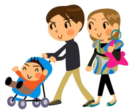 Cartoon pictures of a family Free vector for free download about ...
