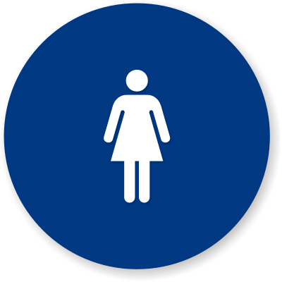 Female Bathroom Symbol - ClipArt Best