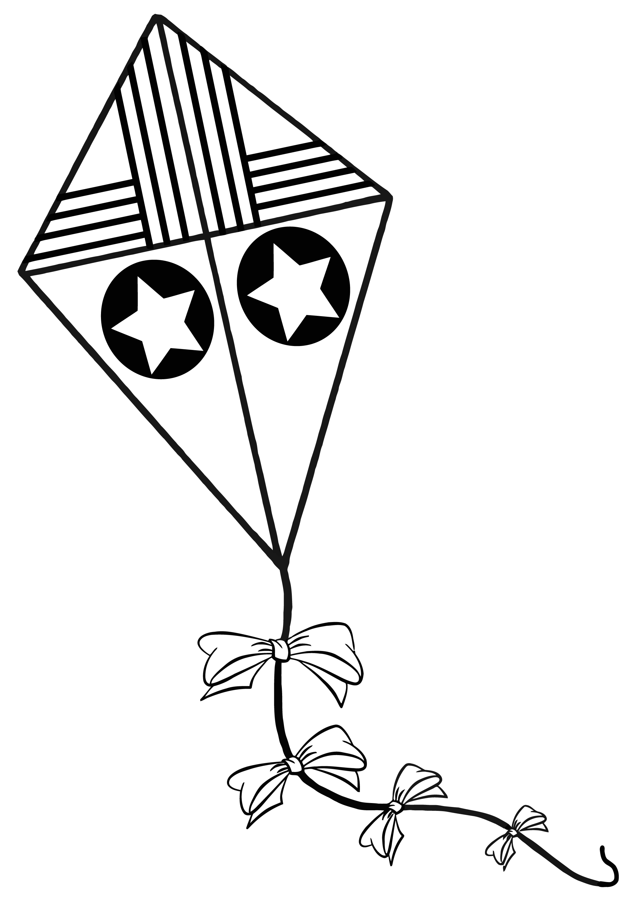 kite-clipart-black-and-white-cliparts-co