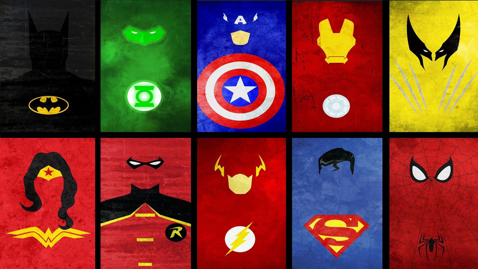superhero logos 8 HD Wallpapers | QQKid.com