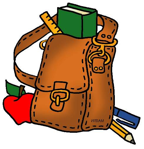 clipart picture of school bag - photo #34