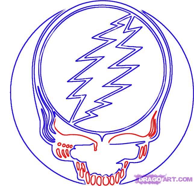 Grateful Dead Logo Outline Images & Pictures - Becuo