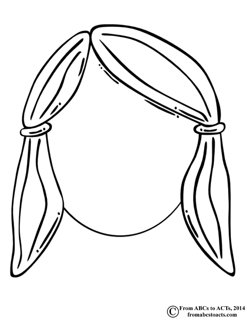 Free coloring pages of empty face
