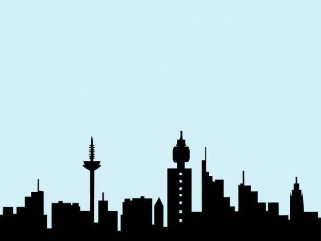 Frankfurt city skyline vector pack Vector | Free Download