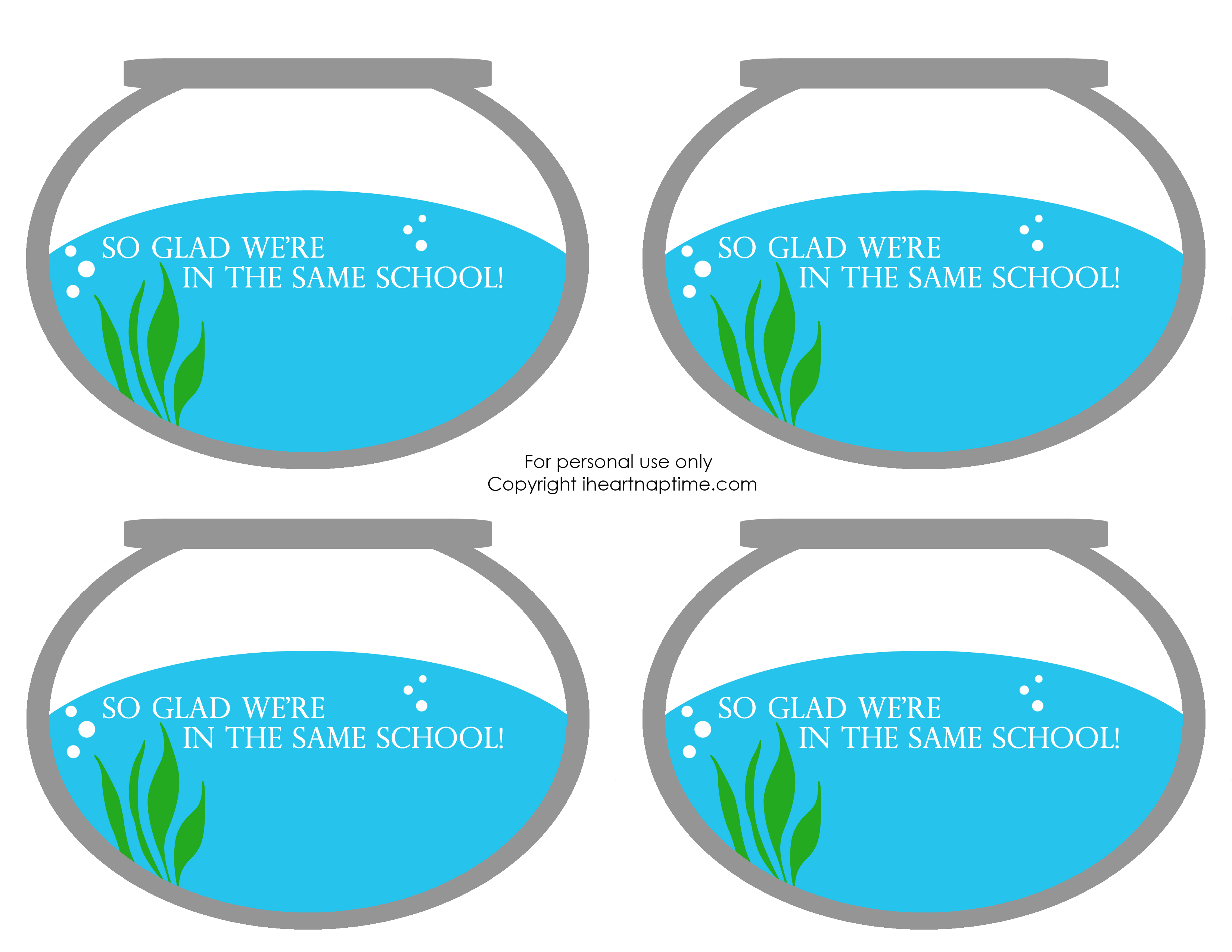 Printable Fish Bowl Template Printable World Holiday