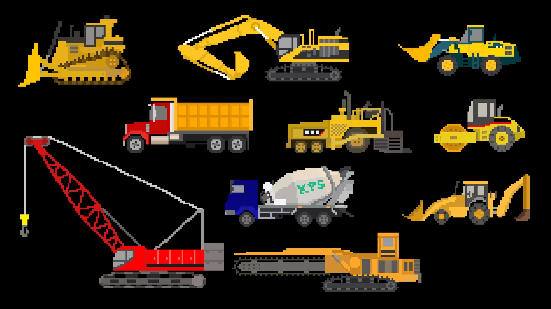 Construction Vehicles - Trucks & Equipment - The Kids' Picture ...