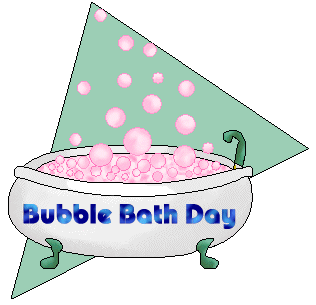 Bubble Bath Day Clip Art - Bubble Bath Day