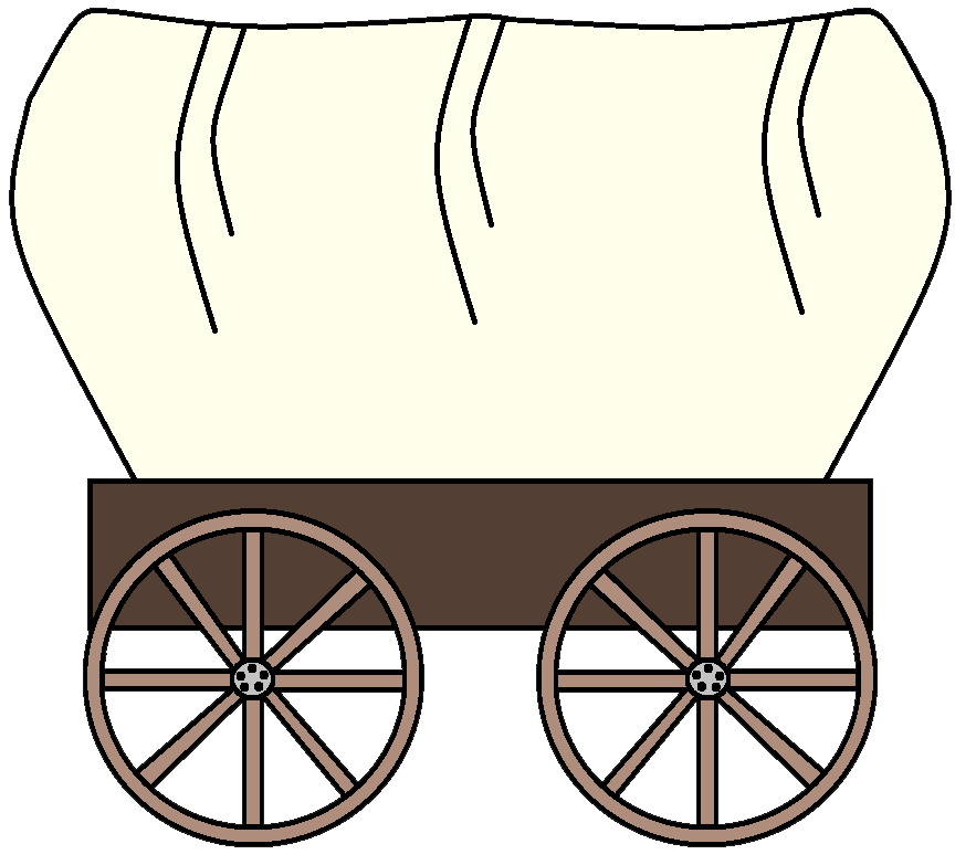 Western Wagon Clipart