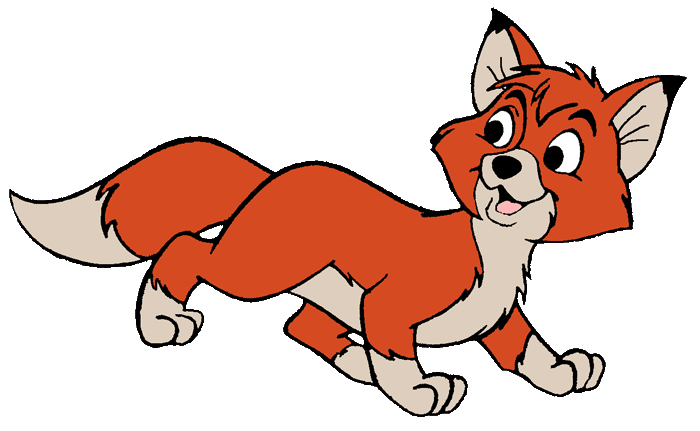 The Fox and the Hound Clipart | Clipart Panda - Free Clipart Images