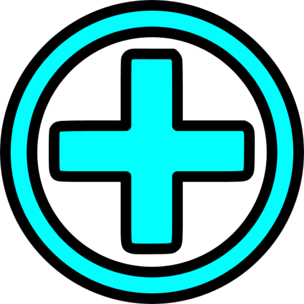 First aid icon - vector Clip Art