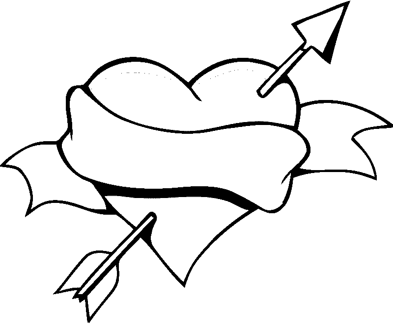 Broken Heart Coloring Pages - Cliparts.co
