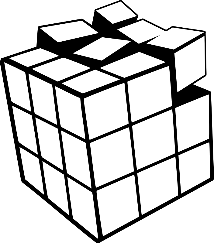 Rubik 3D Clip Art Download