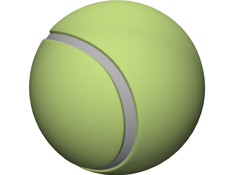 Tennis Ball 3D Model Download | 3D CAD Browser - ClipArt Best ...