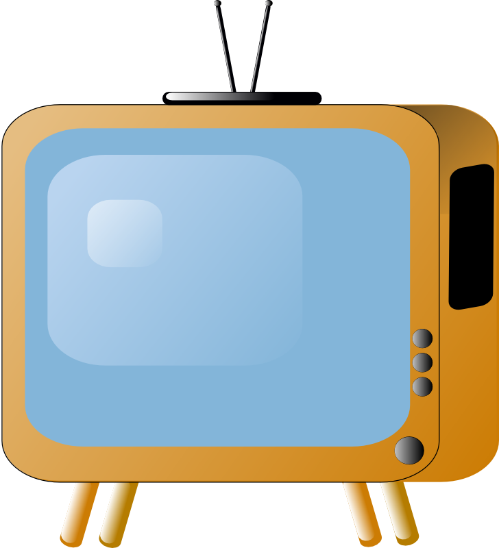 Clipart - old_styled_tv_set